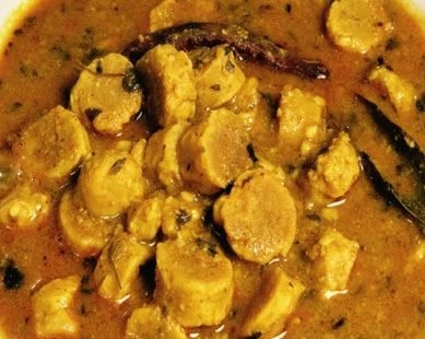 gatte ki sabji