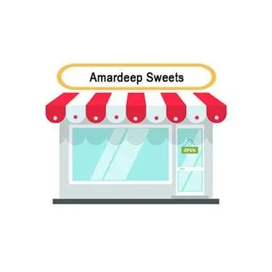 Shops in Chandpole Bazar 20 Amardeep Sweets 1