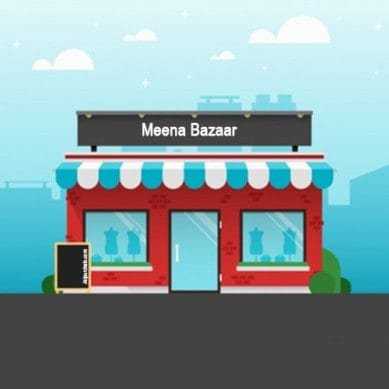 Shops in Anokhi bazaar 12 Meena Bazaar