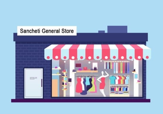 Shops in Chandpole Bazar 22 Sancheti General Store