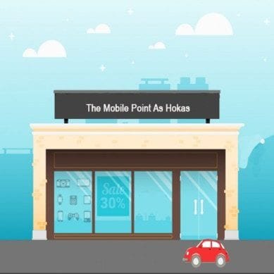 Shops in Chandpole Bazar 3 The Mobile Point As Hokas 1