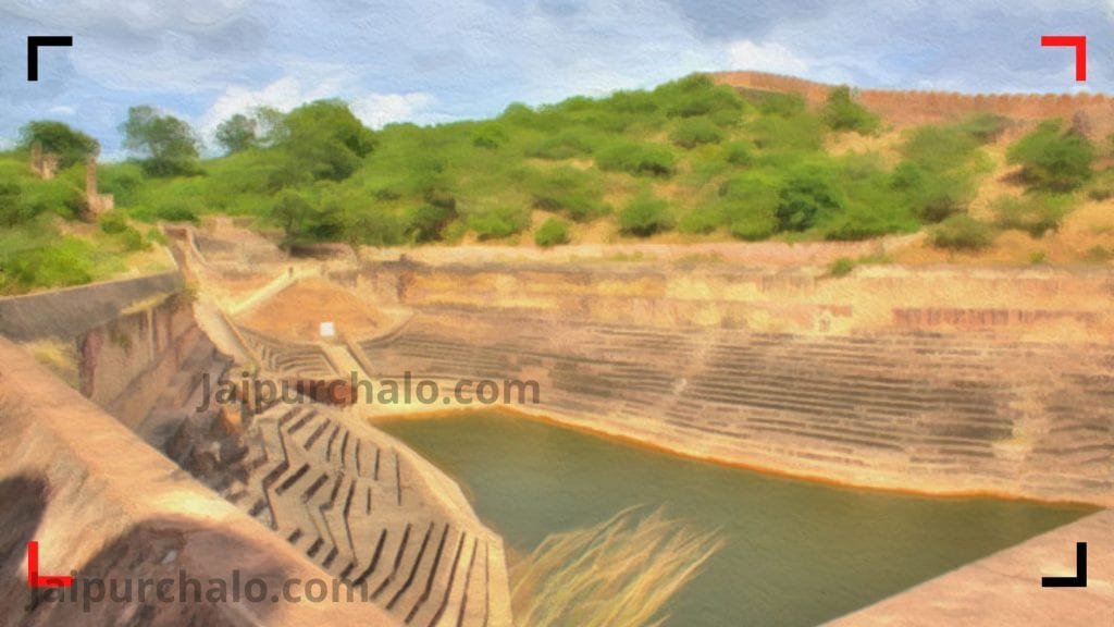Bawadi well in Nahargarh Fort