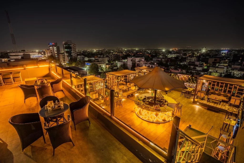 Pentagon Bar & Kitchen Jaipur Sky view